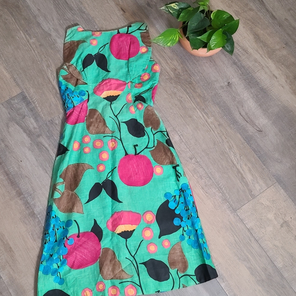 Sleveless Fruit Dress